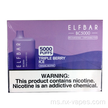 Barisan Vape Elf Bar 5000 yang asal berhampiran saya